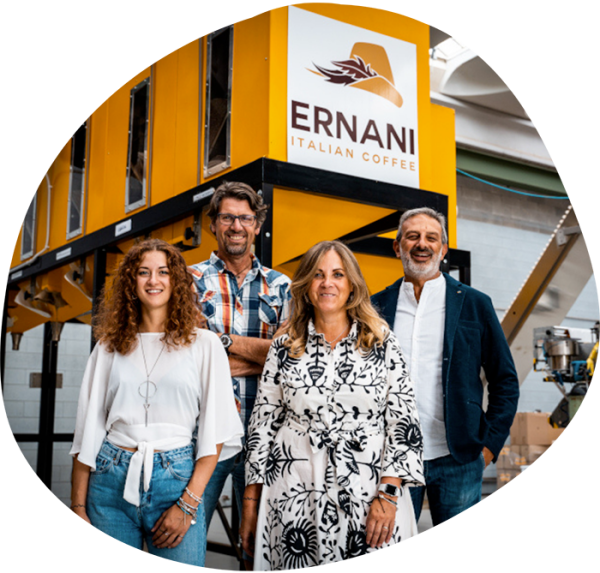 famiglia caffè ernani